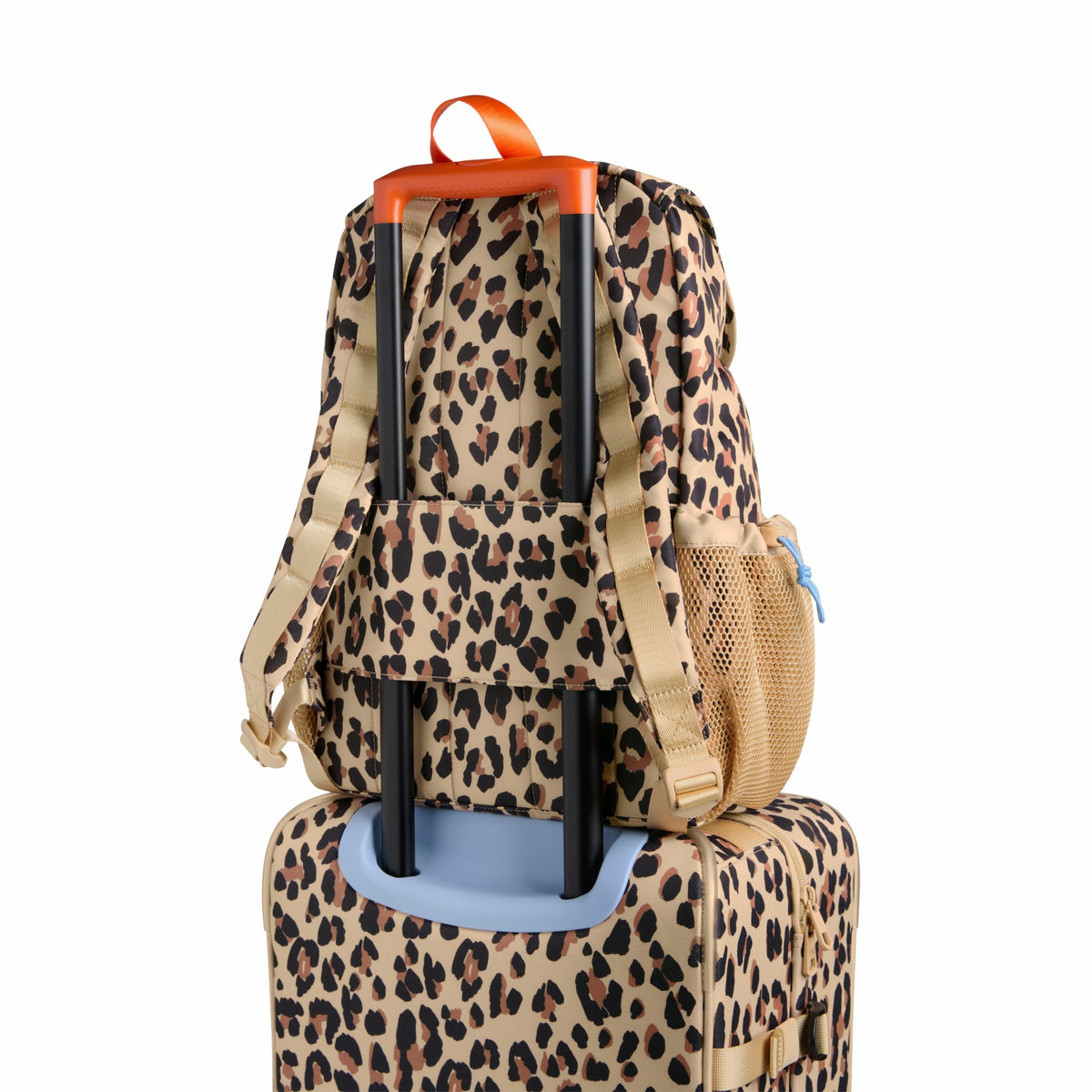 Charlie Rucksack Nylon Leopard / State Bags Sale