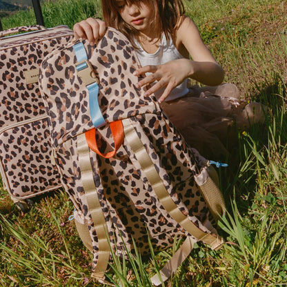 Charlie Rucksack Nylon Leopard / State Bags Sale