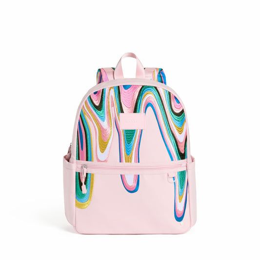 Kane Kids Backpack Polyester Canvas Paint Wave / State Bags Special Offer