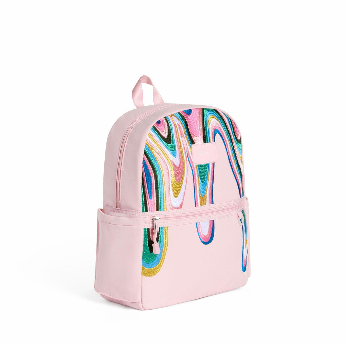 Kane Kids Backpack Polyester Canvas Paint Wave / State Bags Special Offer