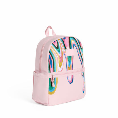 Kane Kids Backpack Polyester Canvas Paint Wave / State Bags Special Offer