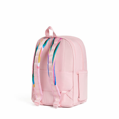 Kane Kids Double Pocket Backpack Recycled Poly Canvas Paint Wave / State Bags Trending