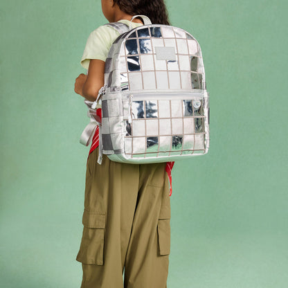 Kane Kids Backpack Metallic Discoball / State Bags Best Price