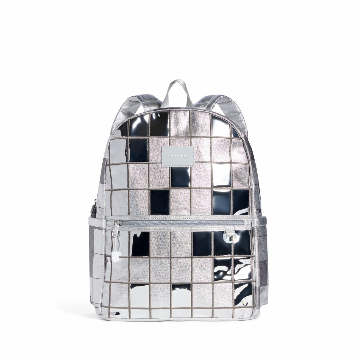 Kane Double Pocket Backpack Metallic Discoballs / State Bags Sale