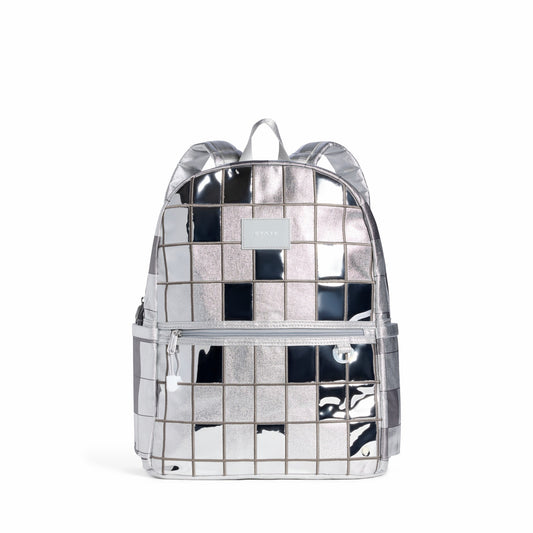 Kane Double Pocket Backpack Metallic Discoballs / State Bags Sale