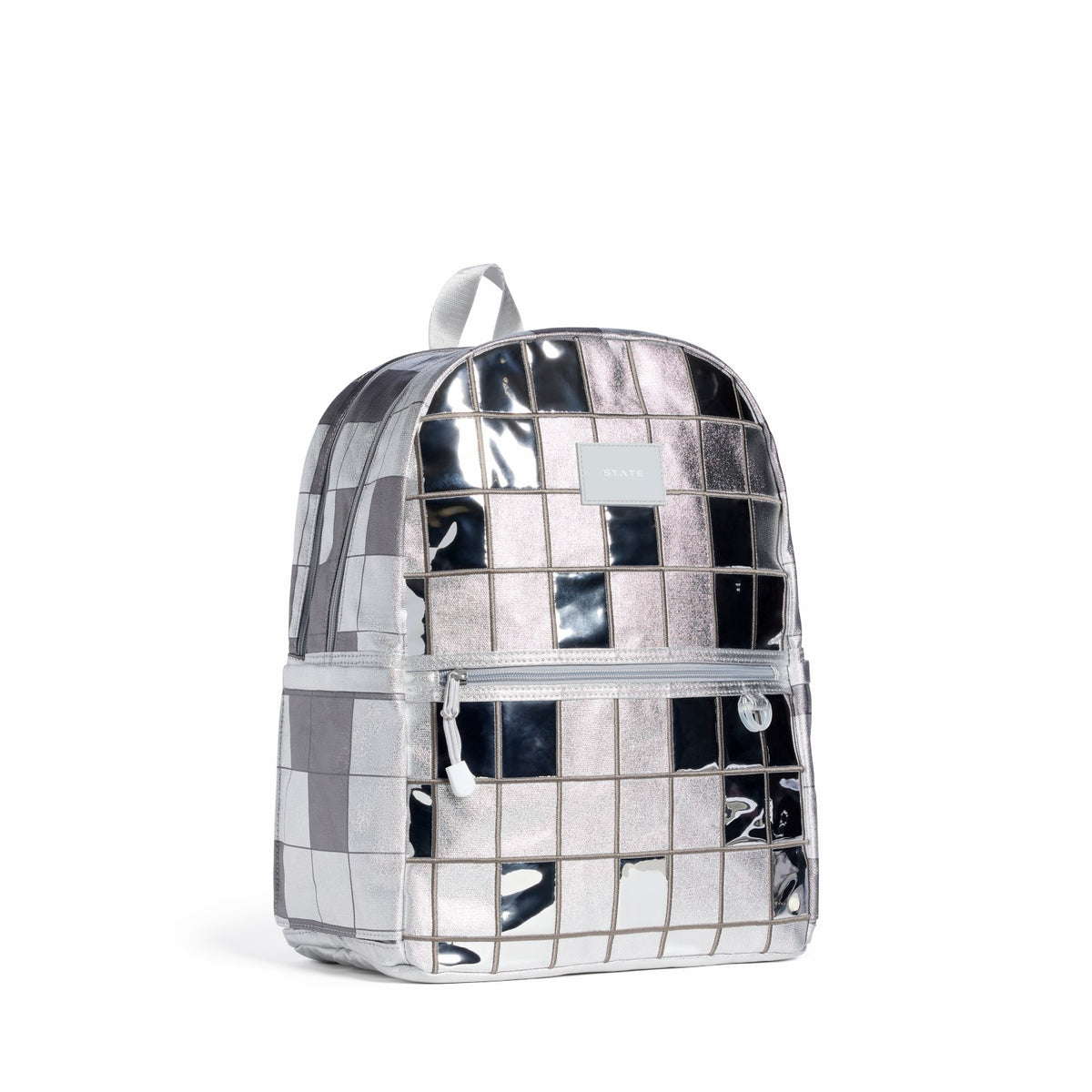 Kane Double Pocket Backpack Metallic Discoballs / State Bags Sale
