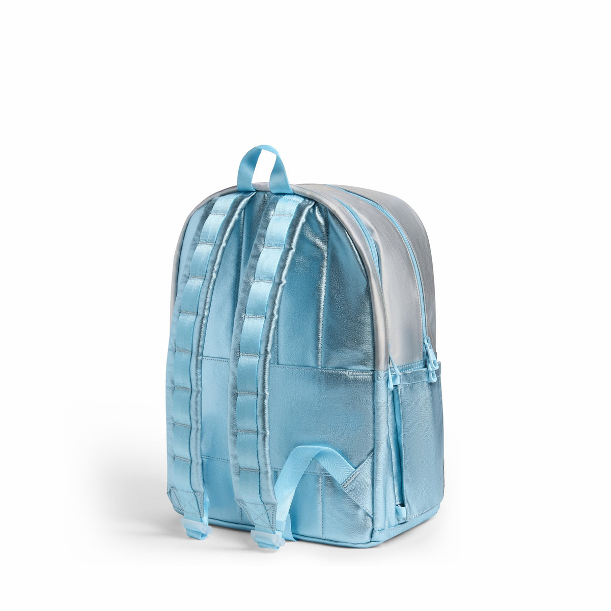 Kane Double Pocket Backpack Metallic Blue Irisdescent / State Bags Value