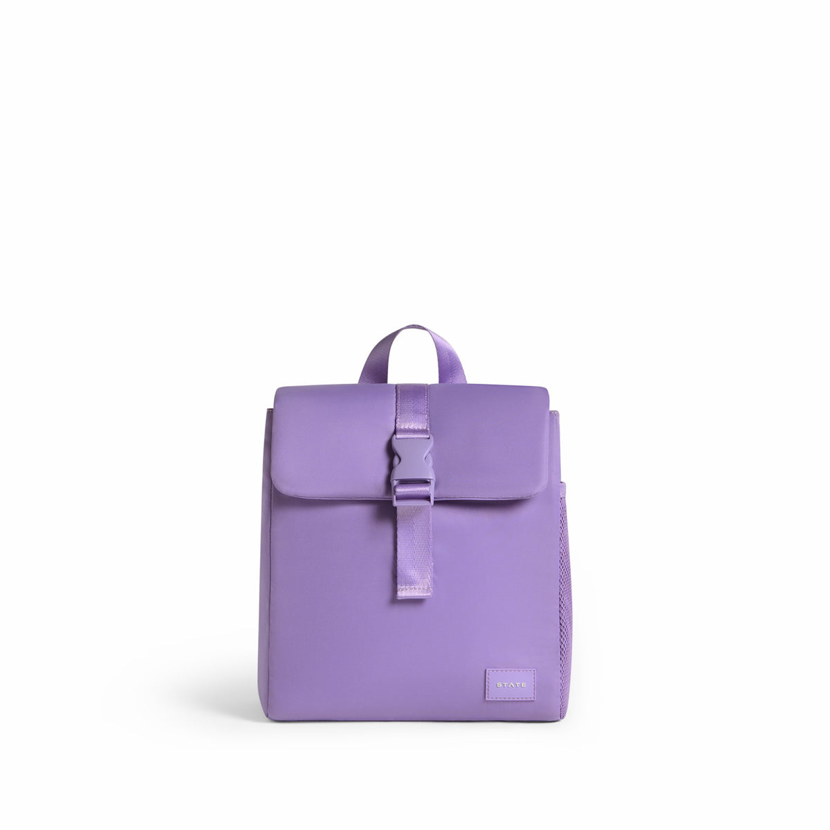 STATE Bags Richmond Lunch Box Nylon Purple / State Bags Signature