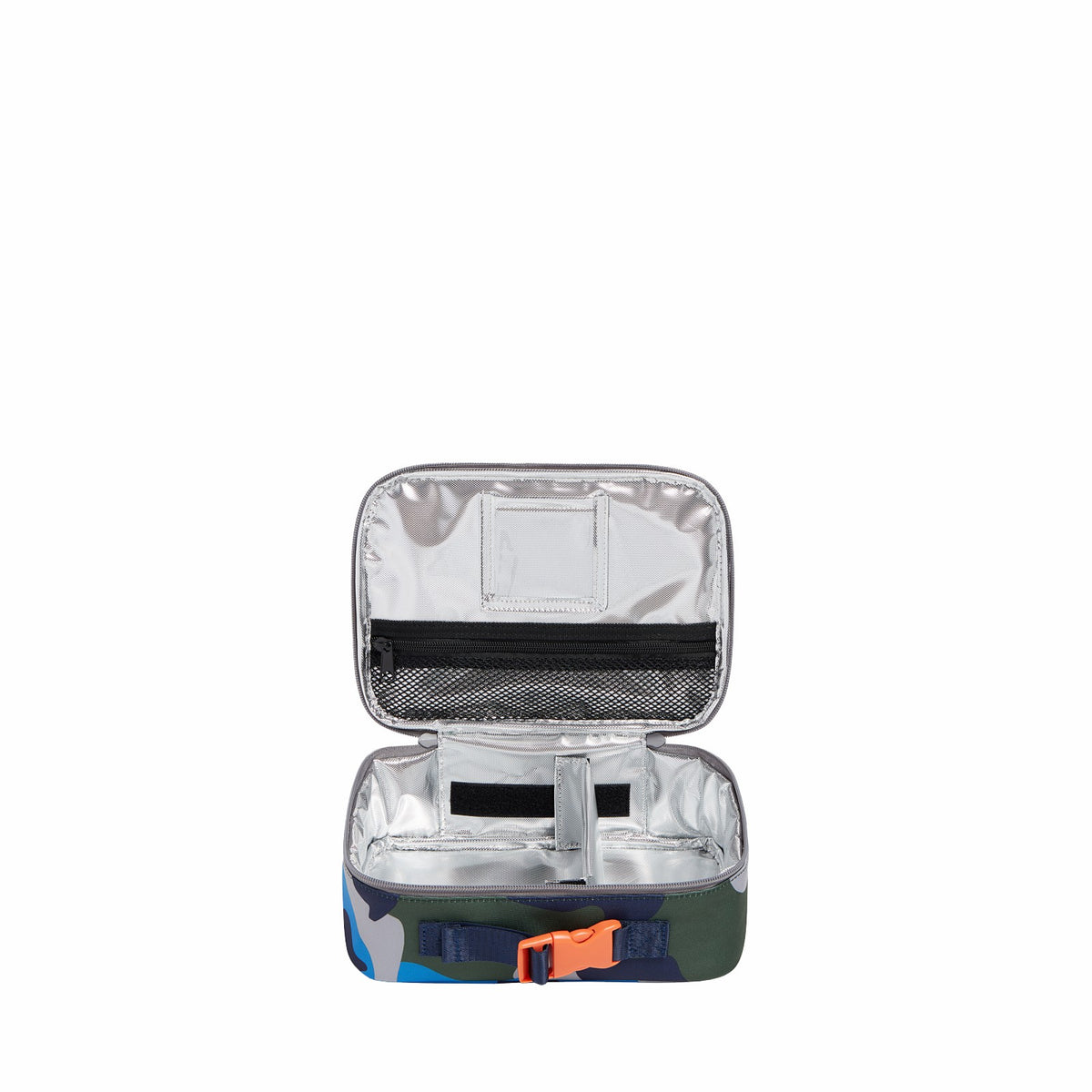 Rodgers Lunch Box Nylon Puffer Blue Chevron / State Bags Signature