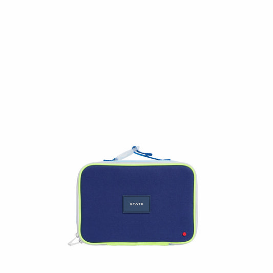 Rodgers Lunch Box Color Block Navy/Neon / State Bags Featured