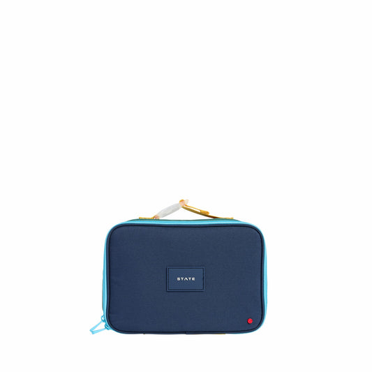 STATE Bags Insulated Lunch Box - Rodgers in Green/Navy / State Bags Premium