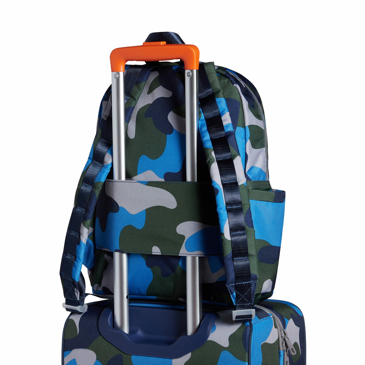 Kane Kids Travel Backpack Printed Canvas Camo / State Bags Premium