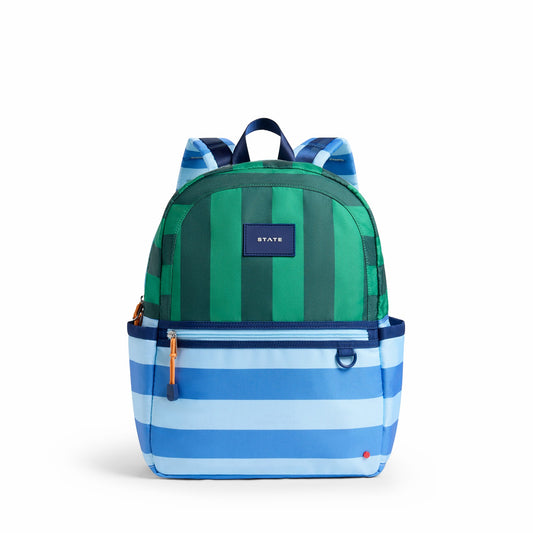 Kane Kids Travel Backpack Recycled Polyester Canvas Stripe / State Bags Smart Buy