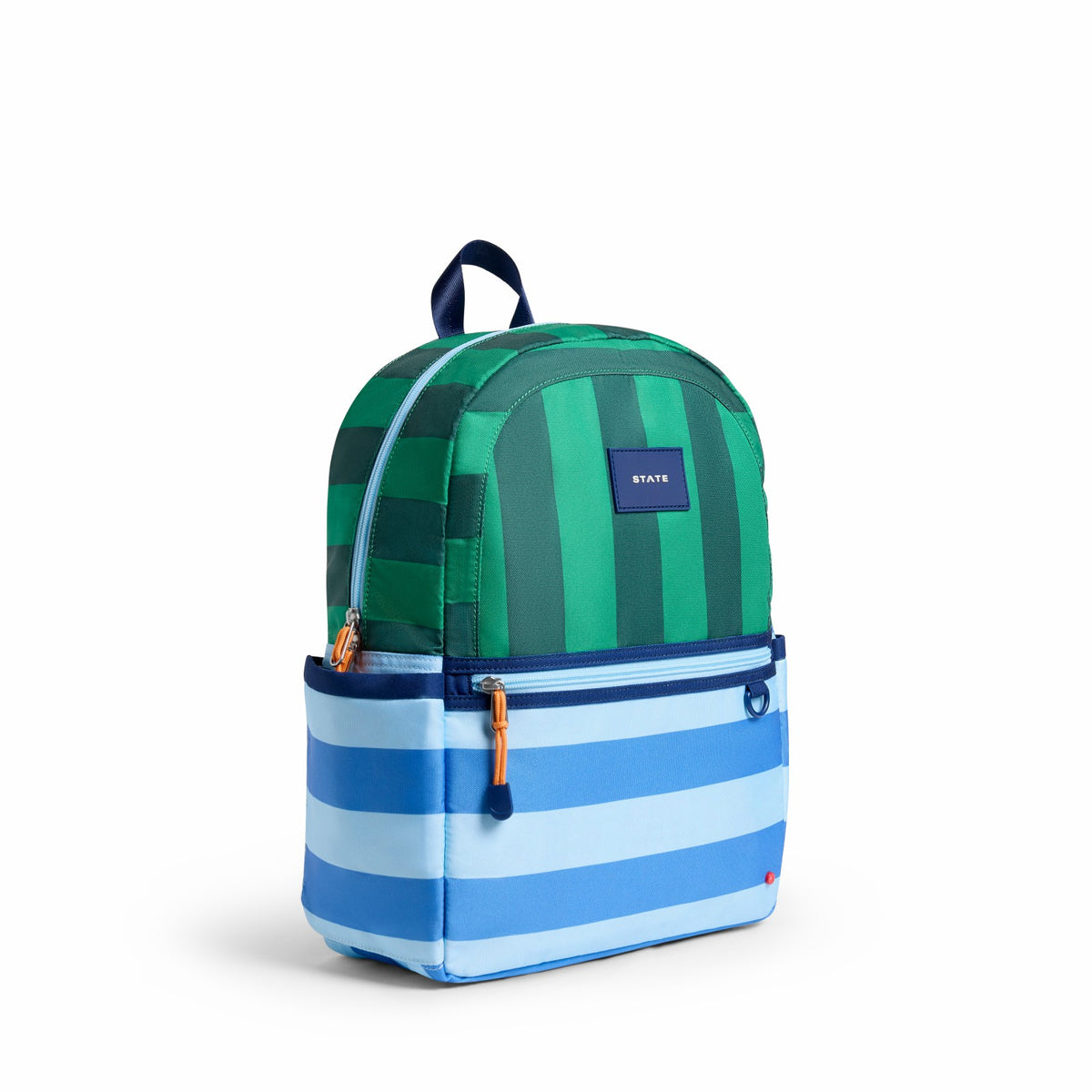 Kane Kids Travel Backpack Recycled Polyester Canvas Stripe / State Bags Smart Buy