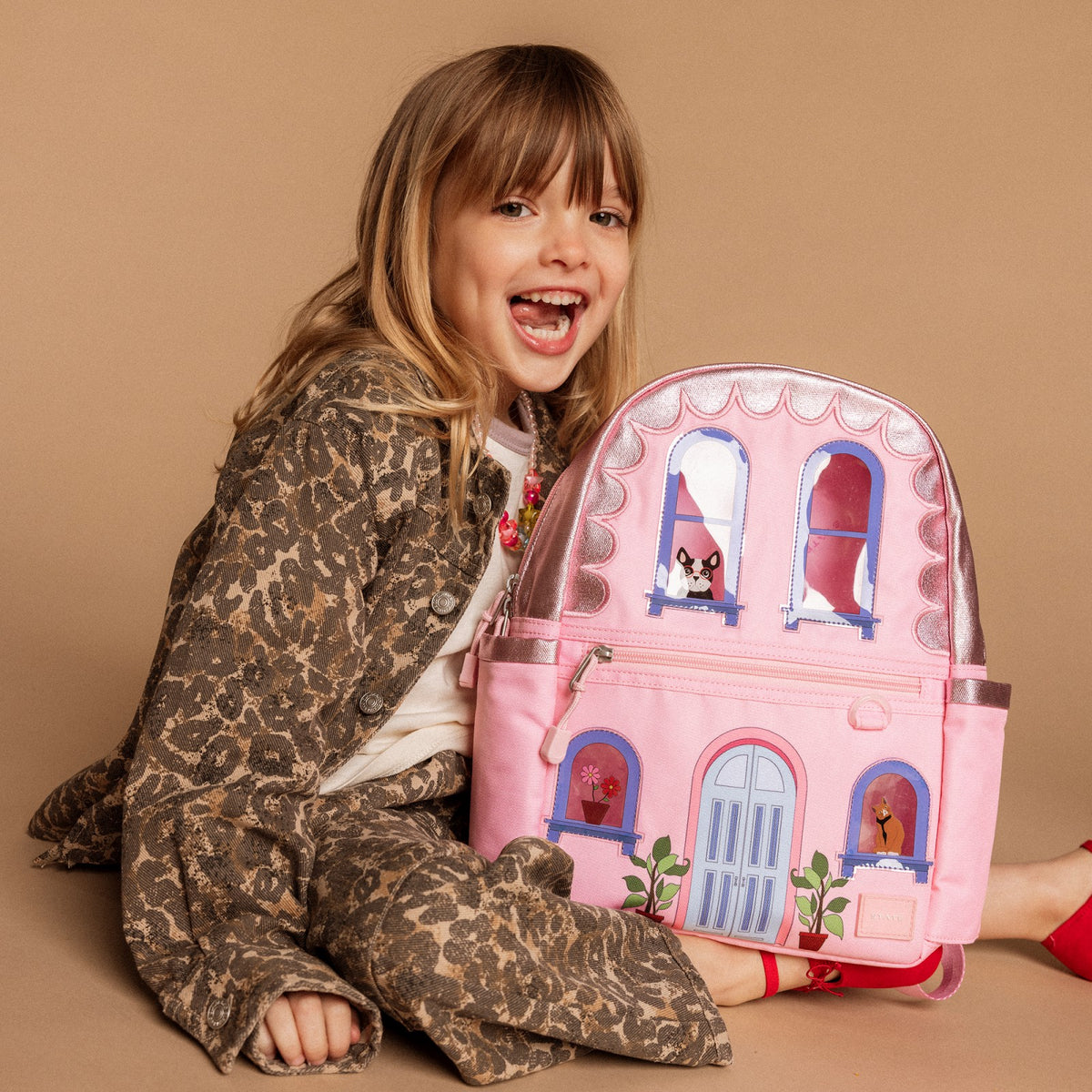 Kane Kids Travel Backpack Recycled Poly Canvas House / State Bags Latest