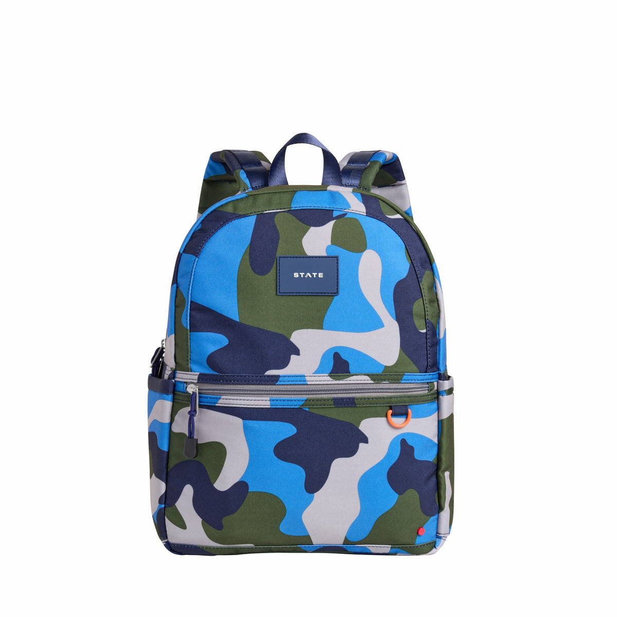 Kane Kids Double Pocket Backpack Printed Canvas Camo / State Bags New