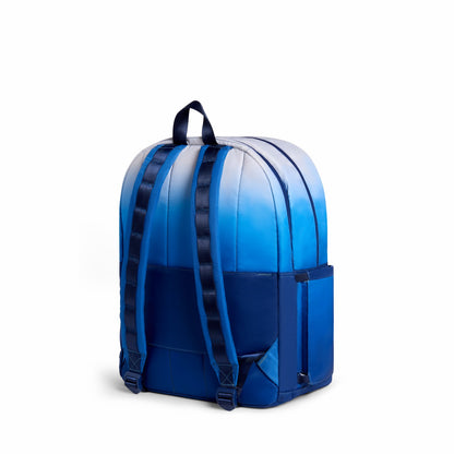 Kane Kids Large Backpack Nylon Blue Gradient Diagonal Zipper / State Bags Popular