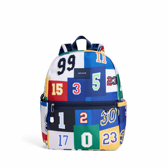 Kane Kids Travel Backpack Polyester Canvas Varsity Numbers / State Bags Quality