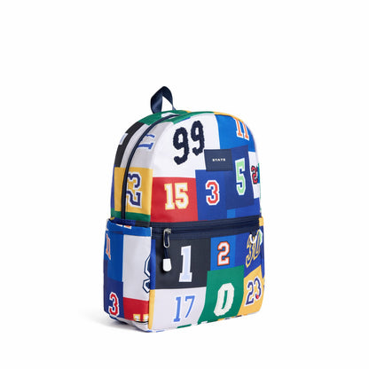 Kane Kids Travel Backpack Polyester Canvas Varsity Numbers / State Bags Quality
