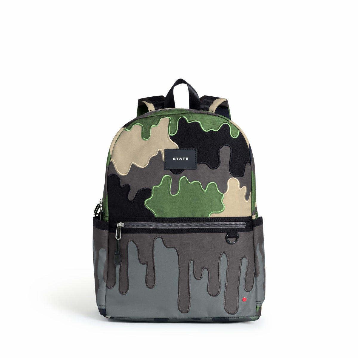 Kane Kids Double Pocket Backpack Printed Canvas Camo Drip / State Bags Best Seller