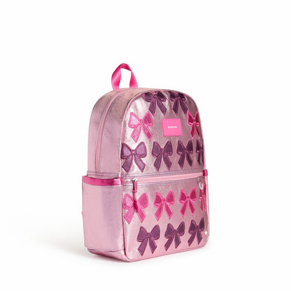 Kane Kids Backpack Metallic Patchwork Bows / State Bags Hot Sale